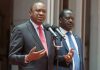 Kenyatta Backs Ex-rival Odinga for President Uhuru Kenyatta and Raila Odinga