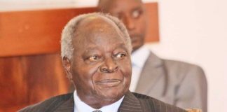 Kenyan President Mwai Kibaki