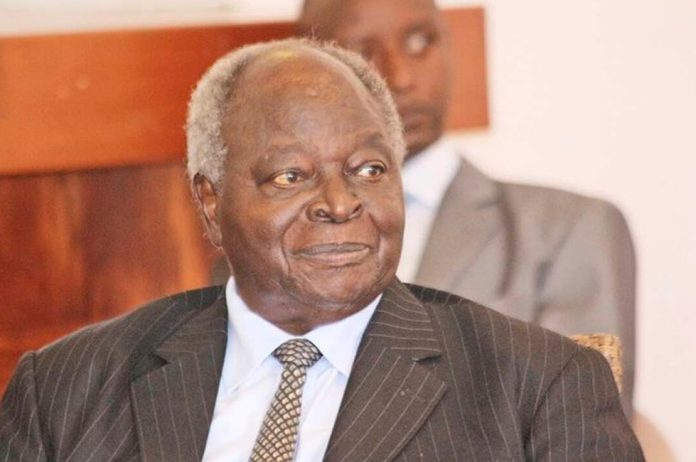 Kenyan President Mwai Kibaki