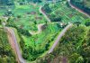 Driving in Western Uganda