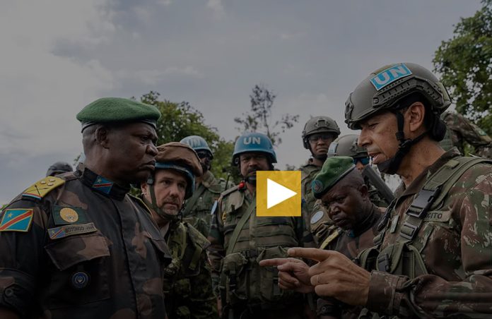DRC and Blue Helmets (UN Peace keeping Mission)