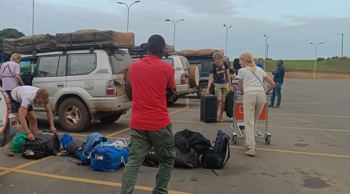 Rooftop Tent Camping road trip Uganda